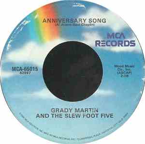 Grady Martin And The Slew Foot Five - Anniversary Song / Happy Birthday