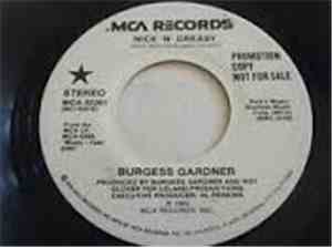 Burgess Gardner - Nice N Greasy