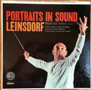 Leinsdorf, Concert Arts Symphony Orchestra - Portraits In Sound