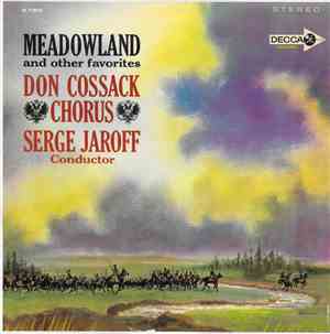 Don Cossack Chorus, Serge Jaroff - Meadowland And Other Favorites