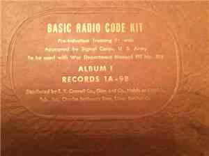 U.S. Army Infantry - Basic Radio Code Kit