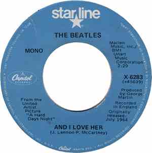 The Beatles - And I Love Her