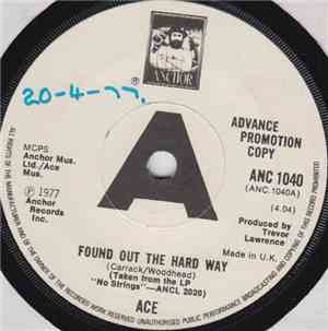 Ace  - Found Out The Hard Way