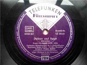 Orchestre Symphonique De La Radiodiffusion Nationale Belge (I.N.R. - N.I.R.), Bruxelles - Dichter Und Bauer / Orpheus In Der Unterwelt