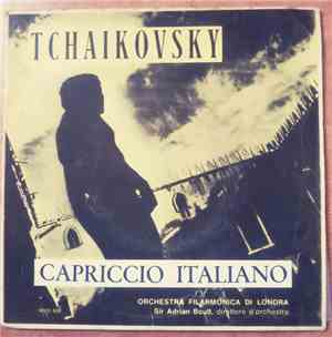 Tchaikovsky, Orchestra Filarmonica Di Londra, Sir Adrian Boult - Capriccio Italiano